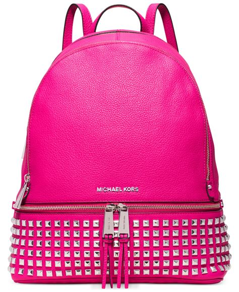 michael kors rhea backpack|michael kors large backpack women.